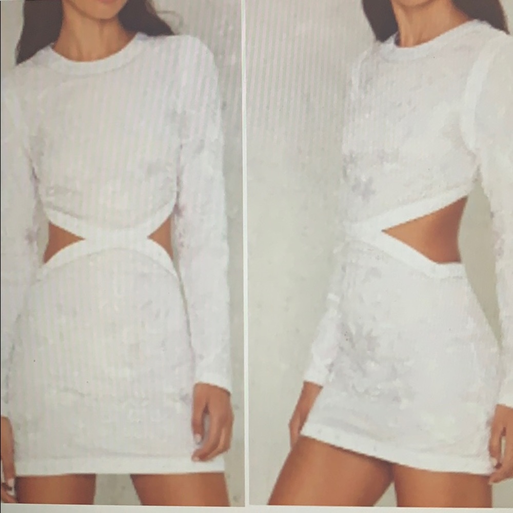 Nasty Gal Felicity Cutout Dress Size S